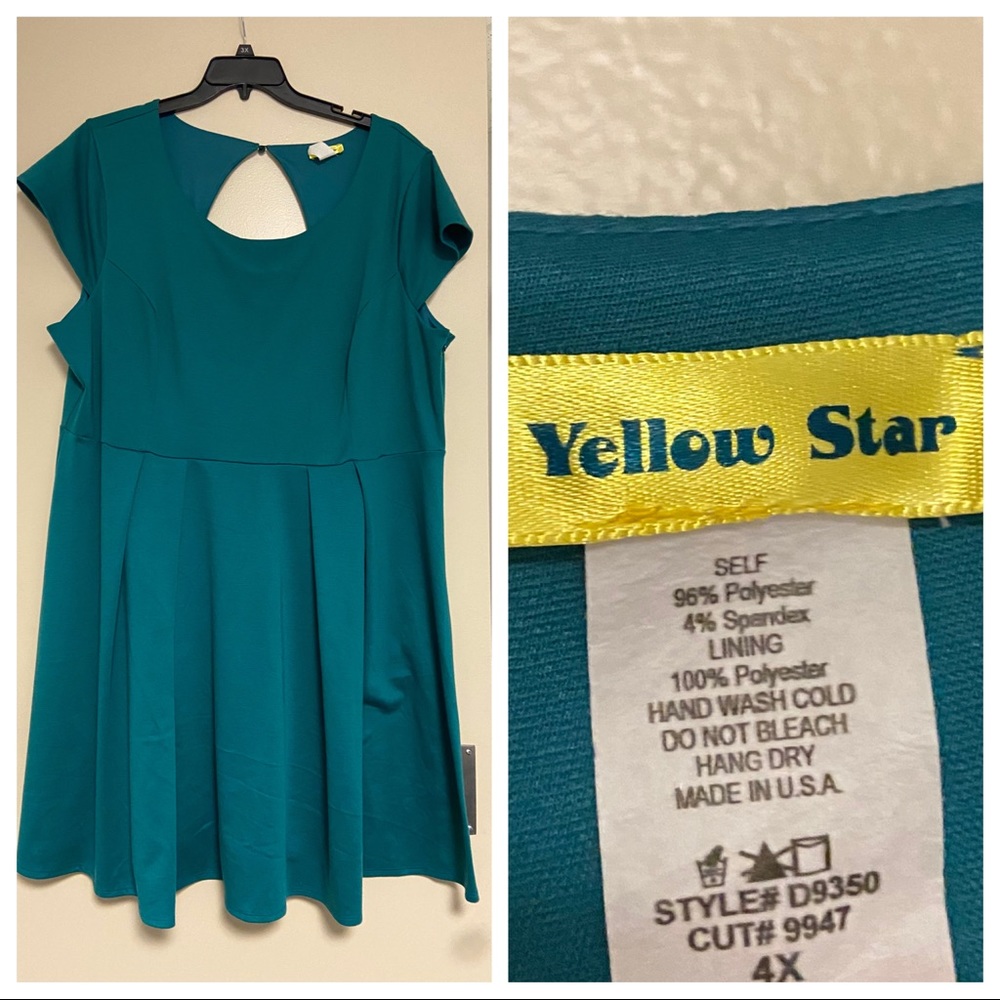 Never-Worn Teal Green ModCloth Dress (Size 4x)
